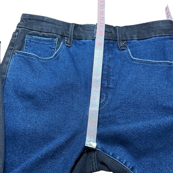 GOOD AMERICAN Good Waist Skinny Jeans 2 Colour 5 Pocket Raw Step Hem US Sz 4 27 - Picture 6 of 11